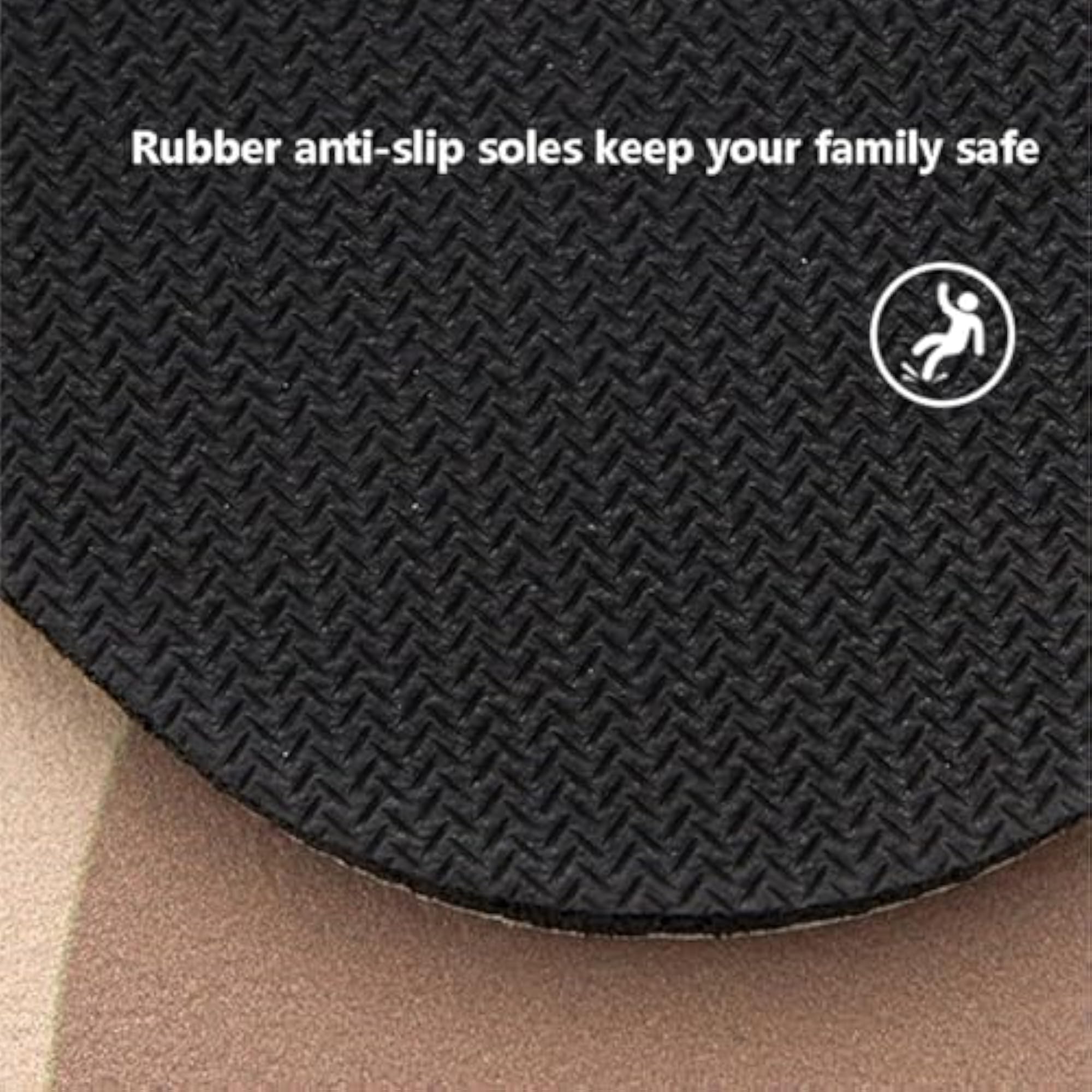 Multicolour Print Kitchen Mat Set, Non-Slip Absorbent Floor Mats